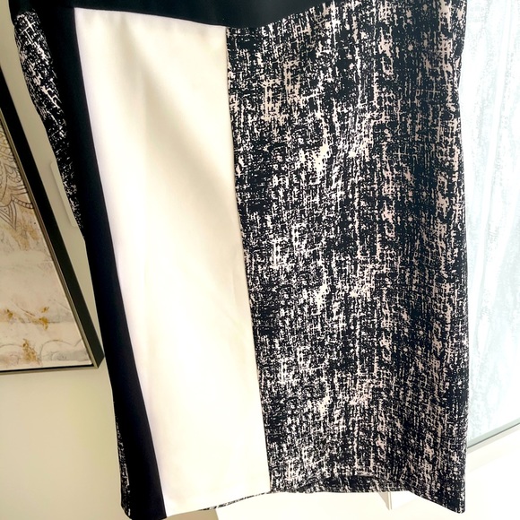 Vince Camino black and white pencil skirt - Picture 1 of 4